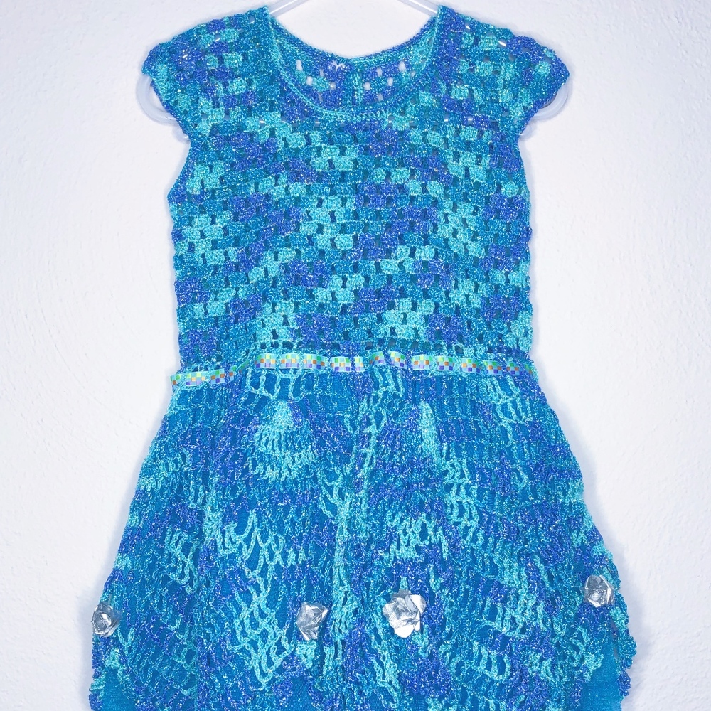 crochet mermaid dress
